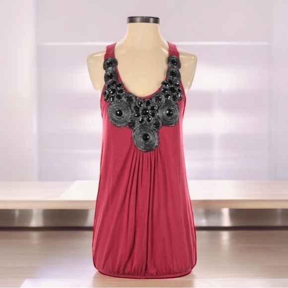 Studio Y Rhinstone Top | SIZE S - Picture 1 of 6